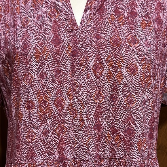 Sweet Magnolia Plus Size Flutter Sleeve Maxi Dress Size XXL - NWOT - Picture 2 of 5
